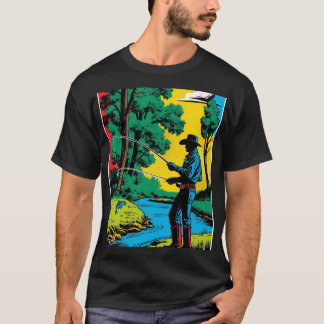 Lizard Leaves & Colour T-Shirt