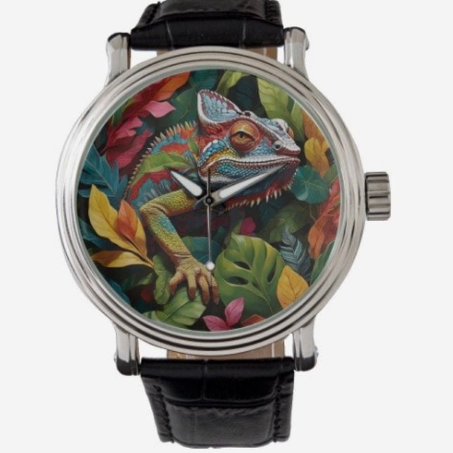 Lizard Leaves & Colour  Watch (Creator Uploaded)