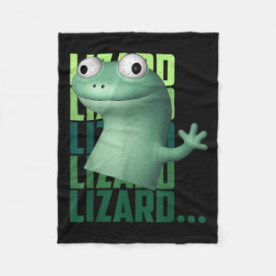 Lizard Lizard Lizard Funny Meme T-shirt_2.png Fleece Blanket