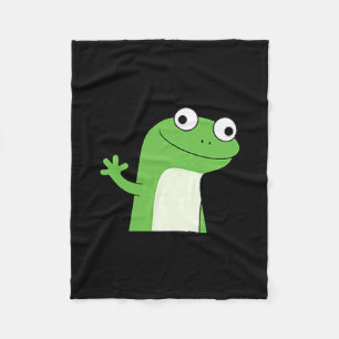 Lizard Lizard Lizard Funny Weirdcore Meme Viral Tr Fleece Blanket