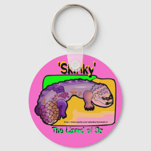 Lizard lovers-The Lizard of Oz-SKINK-keychain Keychain