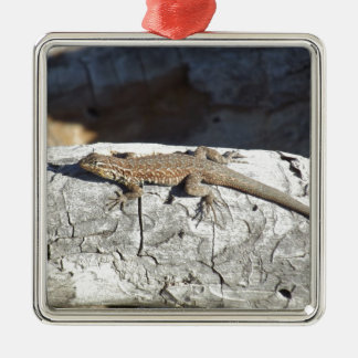 Lizard Metal Ornament