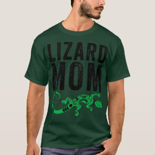 Lizard Mom Funny Gecko Reptile Lover Mother 2 T-Shirt