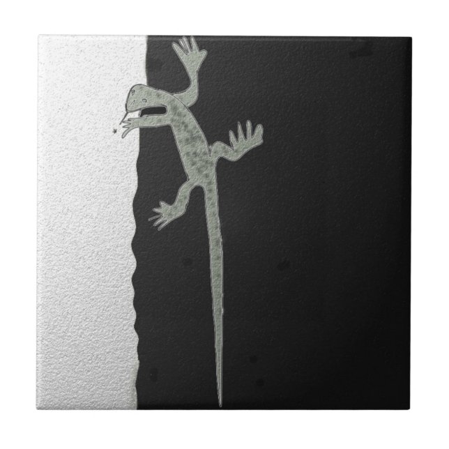 Lizard on the Wall Tile (Front)