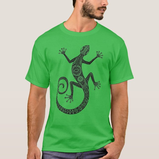 Lizard Or Salamander Doodle T-Shirt (Front)