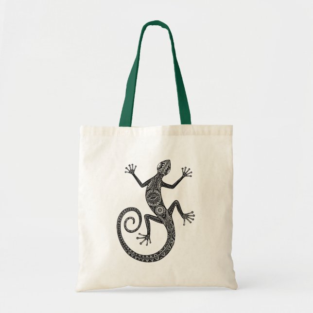 Lizard Or Salamander Doodle Tote Bag (Front)
