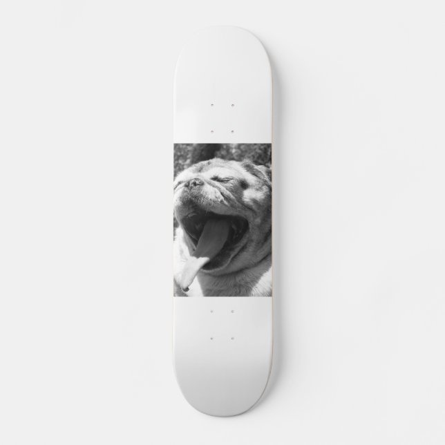 Lizard Pug Skateboard (Front)