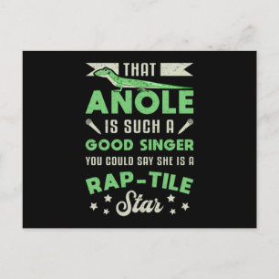 Lizard Reptile Gecko Animal Reptiles Funny Gift Postcard