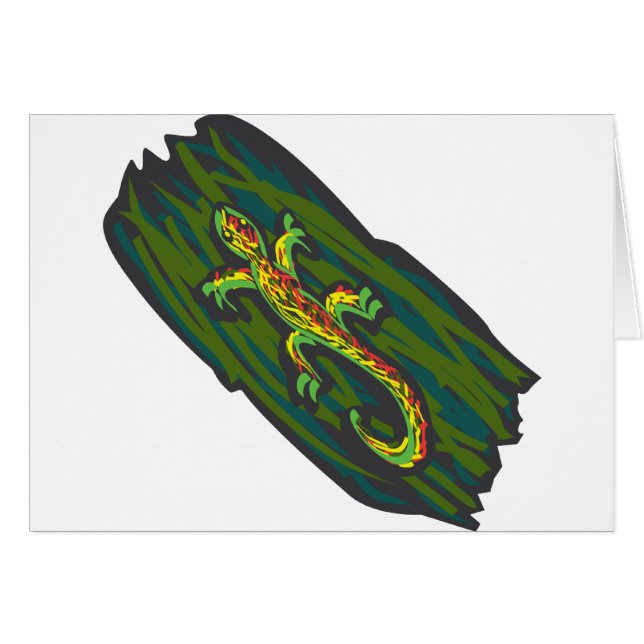 Lizard Salamander (Front Horizontal)