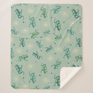 Lizard Sherpa Blanket