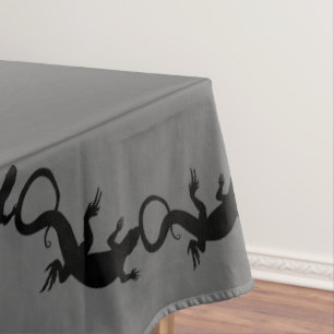 Lizard Tablecloth Reptile / Lizard Art Tablecloth