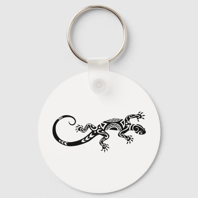 Lizard Tatto Keychain (Front)