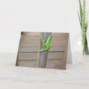 Lizards in Love - Save the Date Card