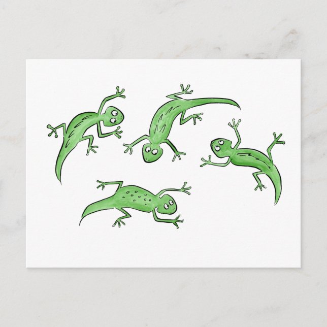 Lizards Postcard (Front)