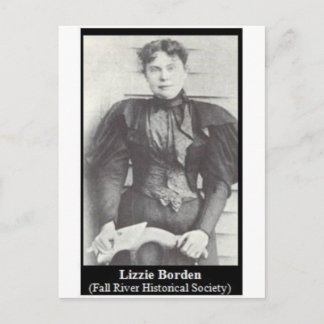 lizzie borden postcard
