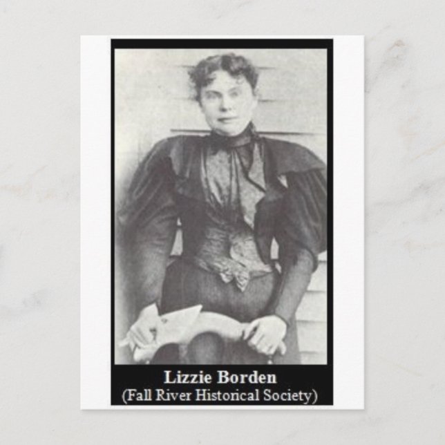 lizzie borden postcard (Front)
