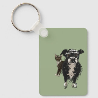 Lizzie & Kitty Keychain