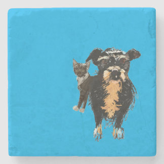 Lizzie&Kitty  Stone Coaster