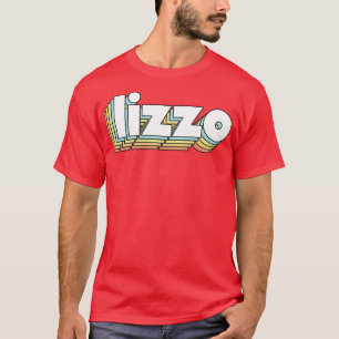 Lizzo Retro Rainbow Typography Faded Style T-Shirt