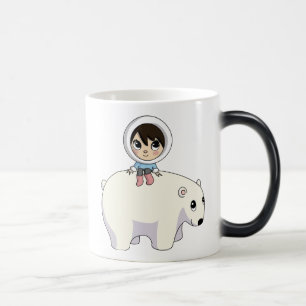 Lizzy and Frosting the Polar Bear Magic Mug