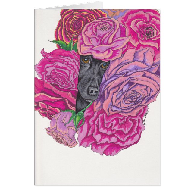 Lizzy et roses (Devant)