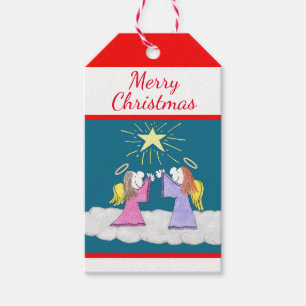 Lizzy's People Angels Holy Night Gift Tags