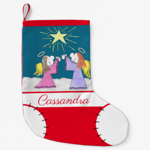 Lizzy's People Angels Holy Night Stocking