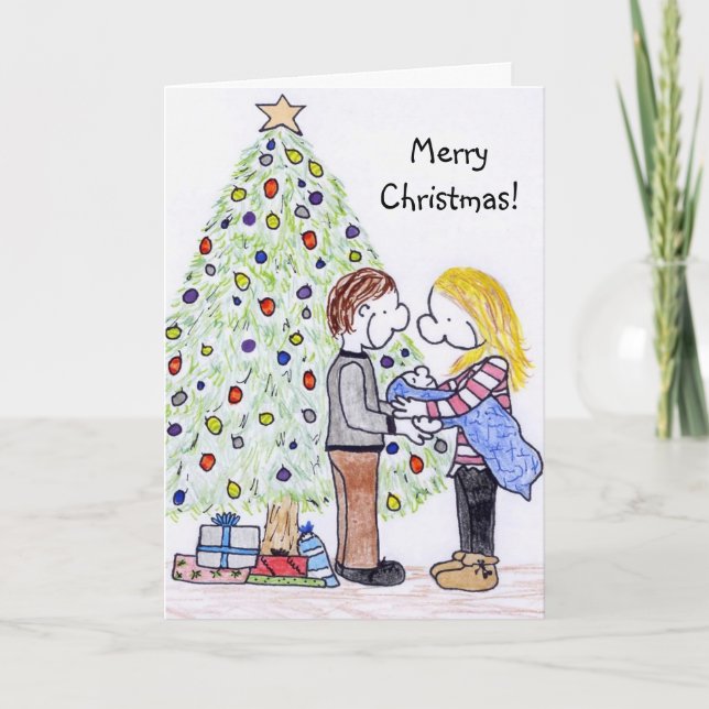 Lizzy's People Family Christmas Card (Front)