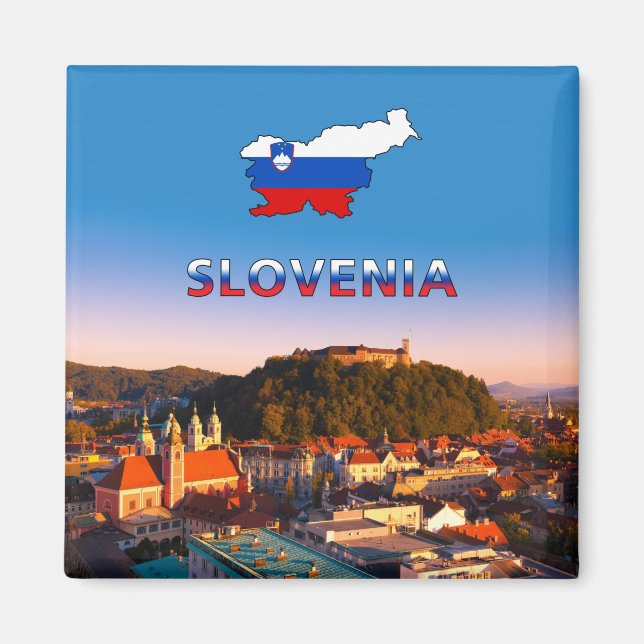 Ljubljana 002T Magnet (Front)
