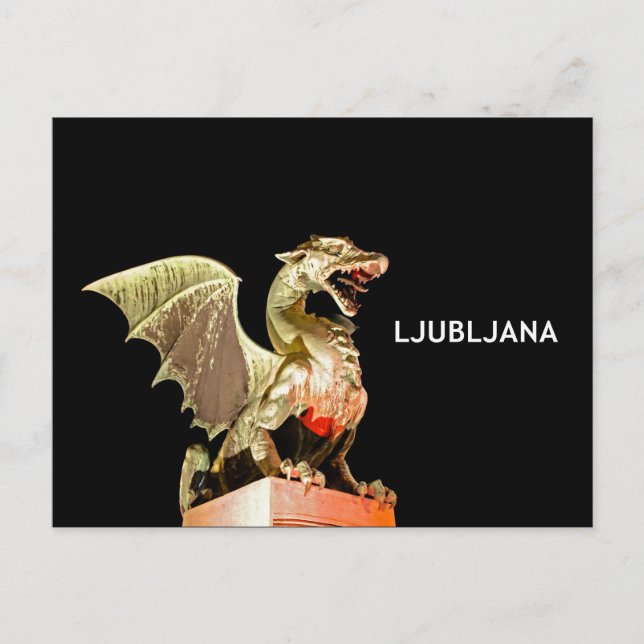 Ljubljana 01B Postcard (Front)