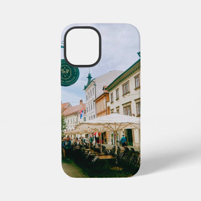 Ljubljana Cityscape iPhone Case (Back)