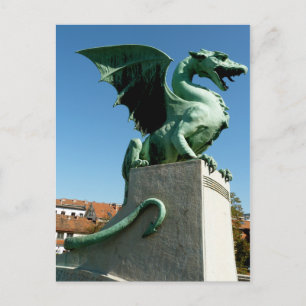 Ljubljana Dragon Postcard