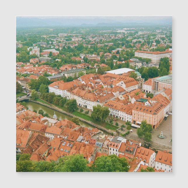 Ljubljana from above (Front)