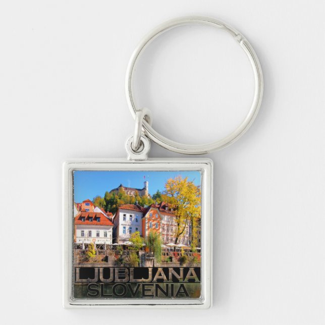 Ljubljana Keychain (Front)