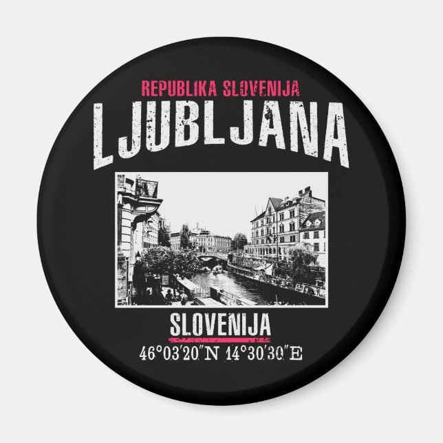 Ljubljana Magnet (Front)