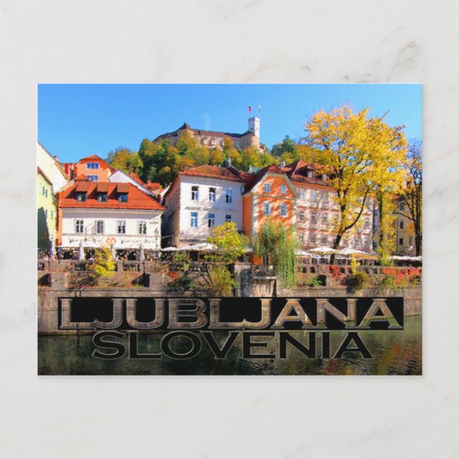 Ljubljana Postcard (Front)