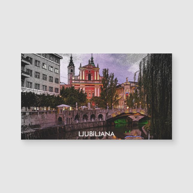 Ljubljana Slovenia Architecture  (Front)