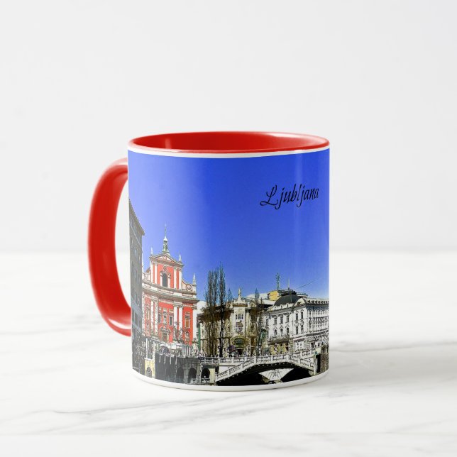 Ljubljana, Slovenia Mug (Front Left)