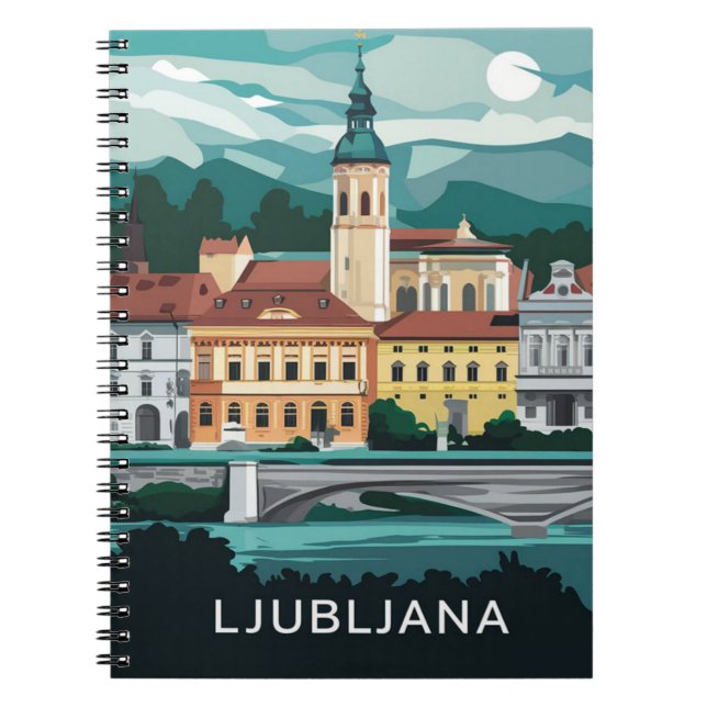 Ljubljana, Slovenia  Notebook (Front)