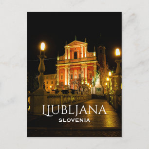 Ljubljana, Slovenia Postcard