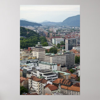 Ljubljana Slovenia Poster