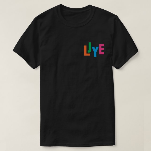 LJYE 2-sided T-Shirt (Design Front)
