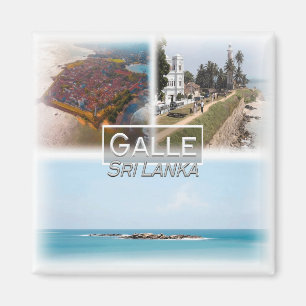 LK0020 Asia, Sri Lanka, Galle, fridge Magnet