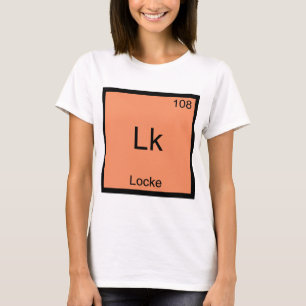Lk - Locke Funny Element Chemistry Symbol T-Shirt