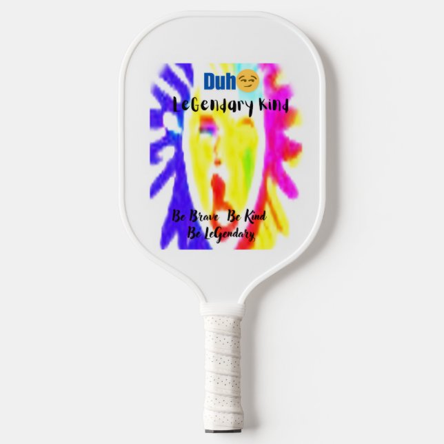 LK Play Bold, Play Kind Pickleball Raquet Paddle (Front)