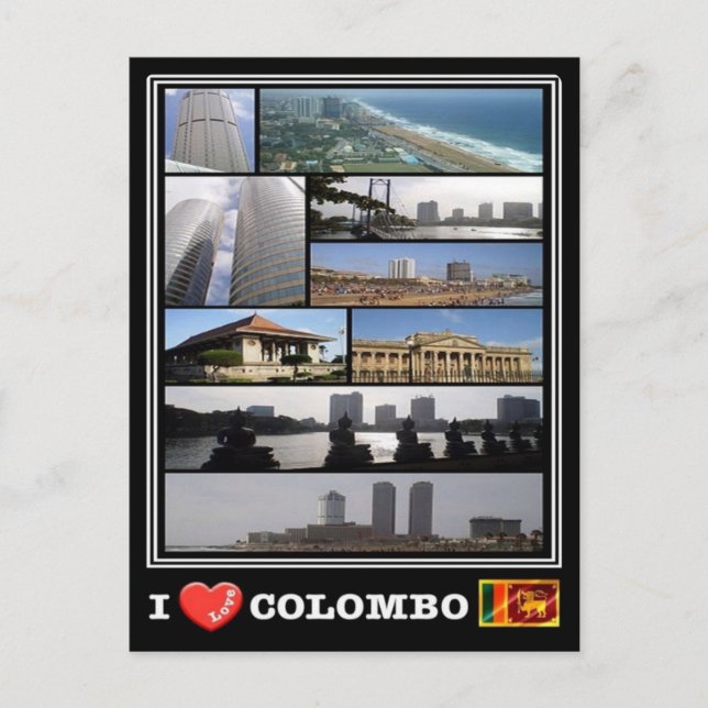 LK Sri Lanka - Colombo - Postcard (Front)