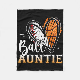 Ll Auntie Sell Sketll Auntie Mothers Day Fleece Blanket