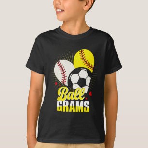 Ll Grams Sell Softll Soccer Funny Cute Xmas  T-Shirt