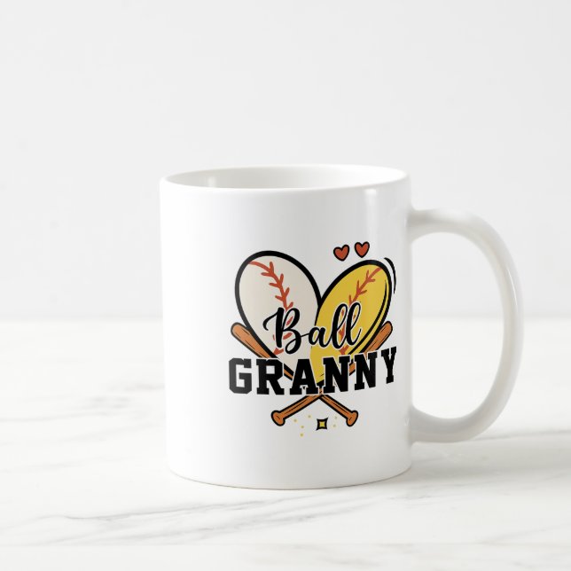 Ll Granny Sell Softll Heart  Coffee Mug (Right)