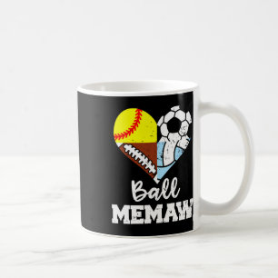 Ll Memaw Funny Soccer Footll Softll Volleyll Playe Coffee Mug